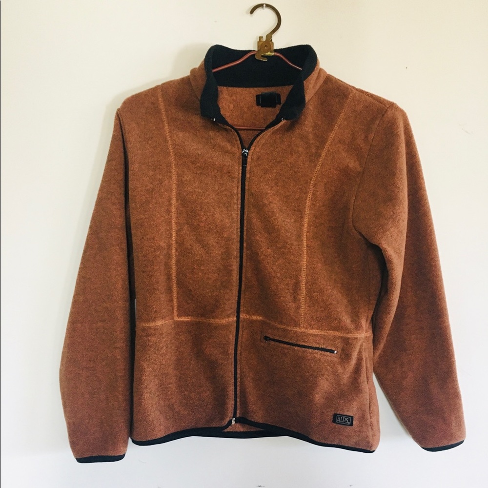 Alps cropped fleece